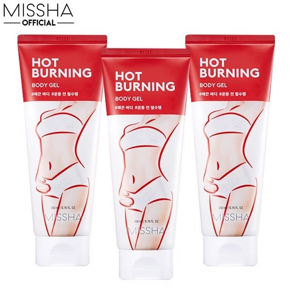 Gel Tan Mỡ, Tạo Dáng Thon Gọn Missha Hot Burning Body Gel 200ml