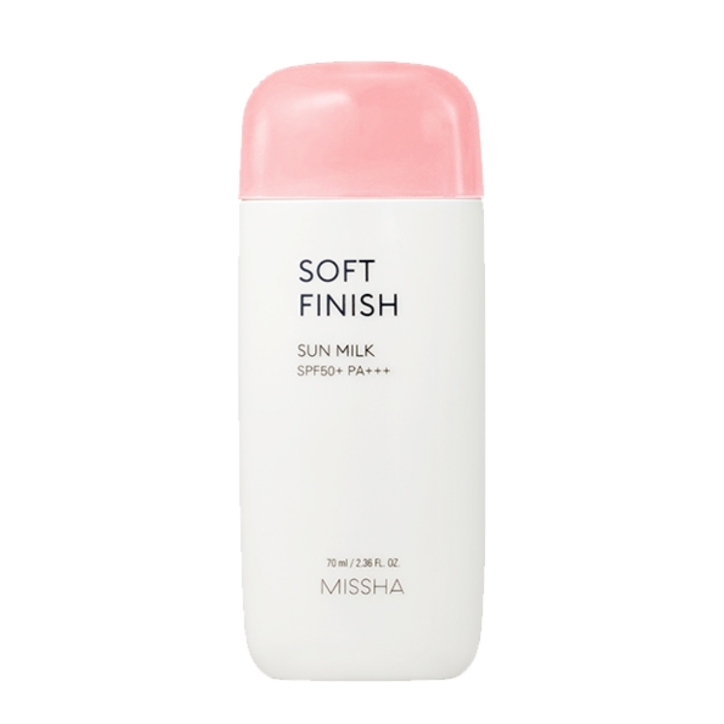 Kem Chống Nắng Dạng Sữa Dịu Nhẹ, Nâng Tông Da Missha Sun Milk SPF50+/PA++++ Hàn Quốc 70ml
