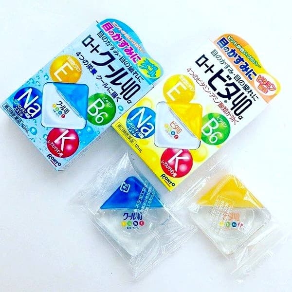 Nước Nhỏ Mắt Dịu Mắt, Chống Mỏi Mắt Rohto Vita 40 Nhật Bản 12ml
