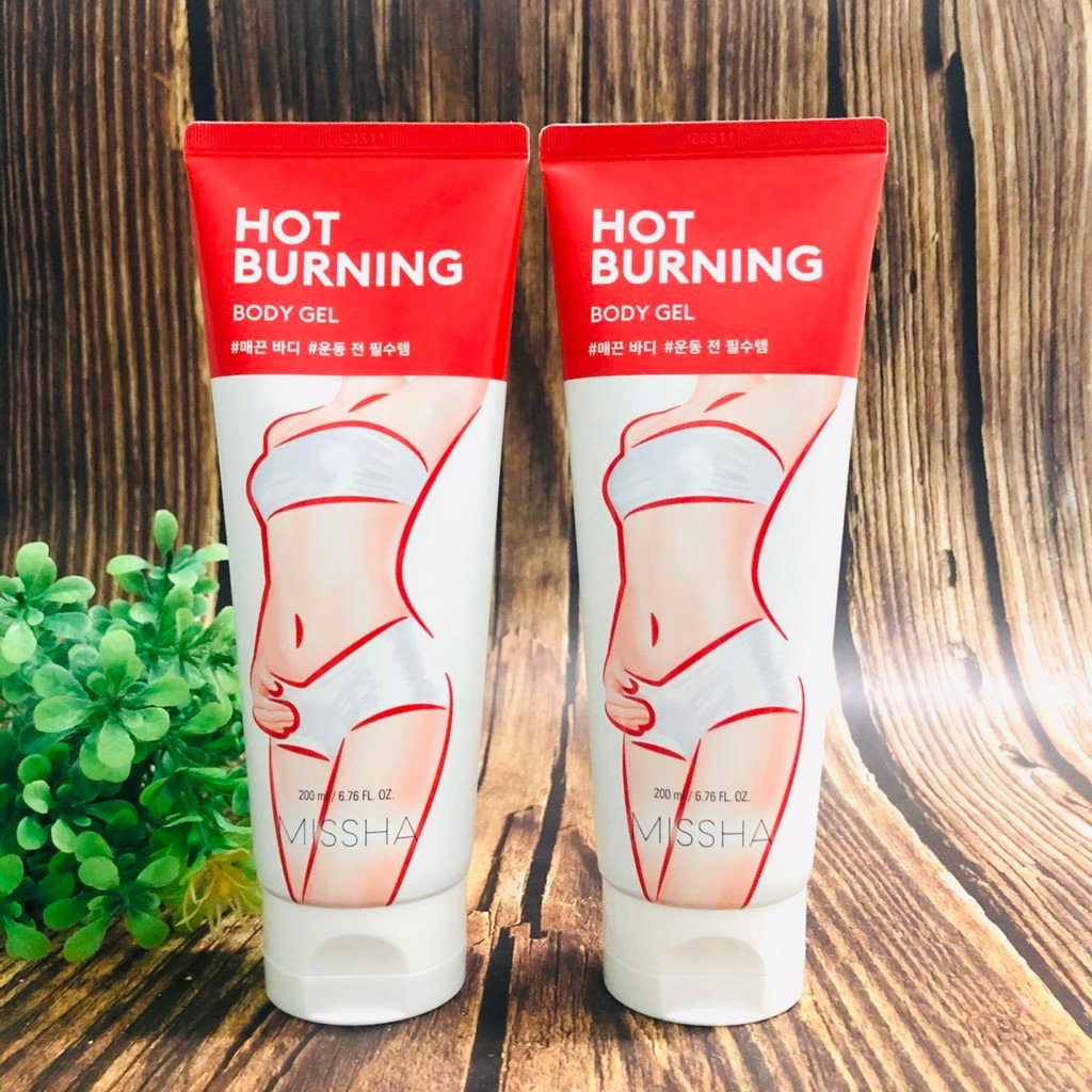 Gel Tan Mỡ, Tạo Dáng Thon Gọn Missha Hot Burning Body Gel 200ml