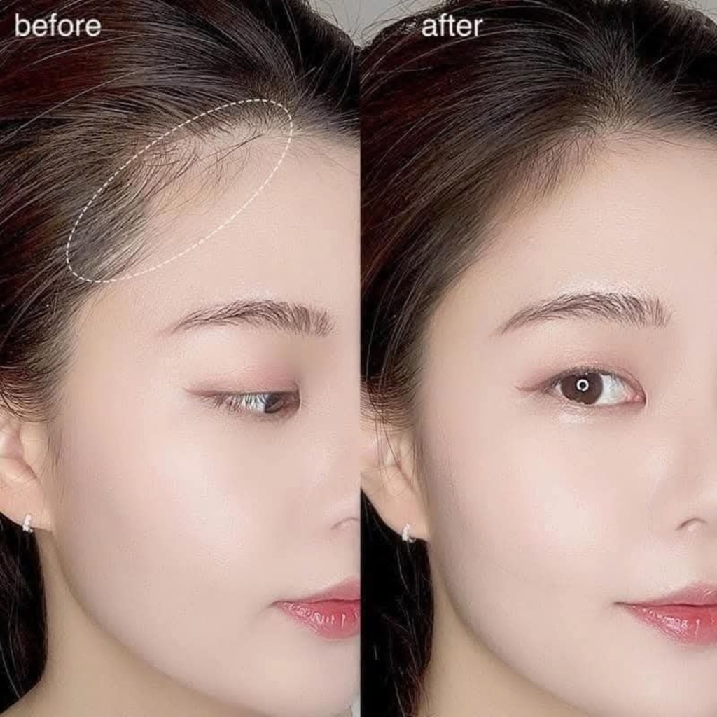 Phấn Che Khuyết Điểm Tóc Etude House Pang Pang Hair Shadow 3.5g Màu 03 Natural Black
