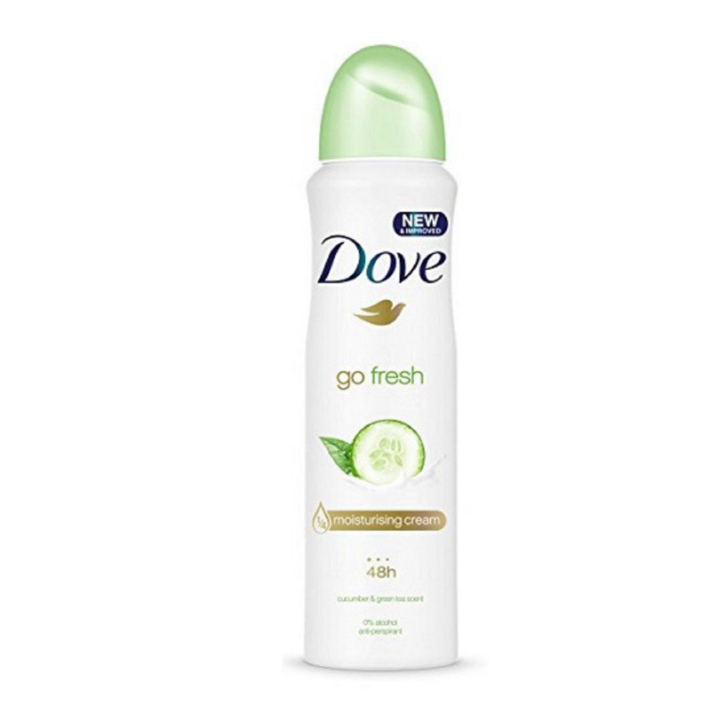 Xịt Khử Mùi Dove Dưỡng Da Mềm Mịn 150ml