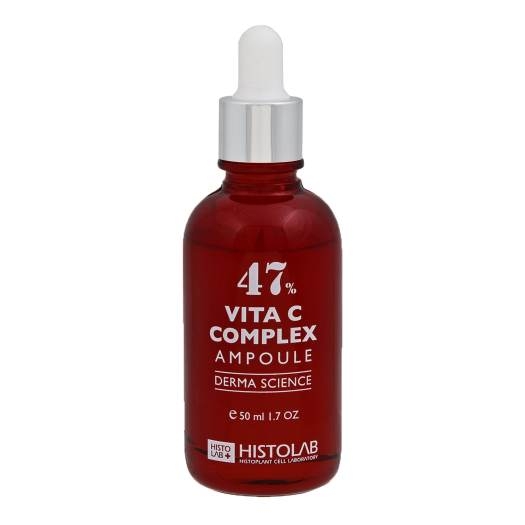 Tinh chất dưỡng trắng, mờ thâm Histolab 47% Vita C Complex Ampoule Derma Science 50ml