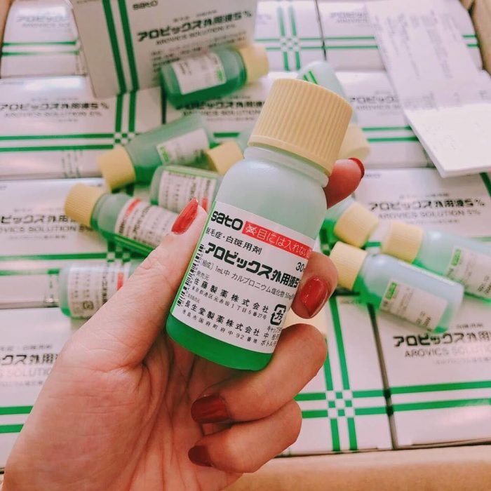 Thuốc mọc tóc Sato Arovics Solutions 5% Nhật Bản 30ml