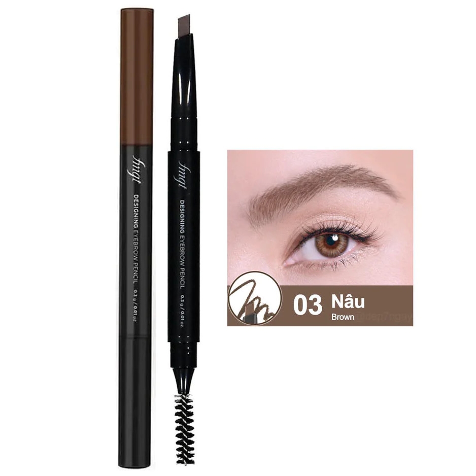Chì Kẻ Mày 2 Đầu The Face Shop Designing Eyebrow Pencil