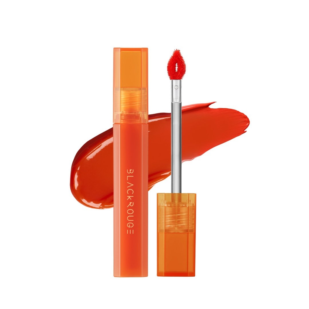 Son Tint Bóng Siêu Lì Có Màu Son Black Rouge Half N Half Water Glow 3.5g