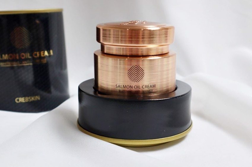 Kem Dưỡng Trắng Da, Chống Lão Hóa Chiết Xuất Dầu Cá Hồi Cre8skin Salmon Oil Cream 80g