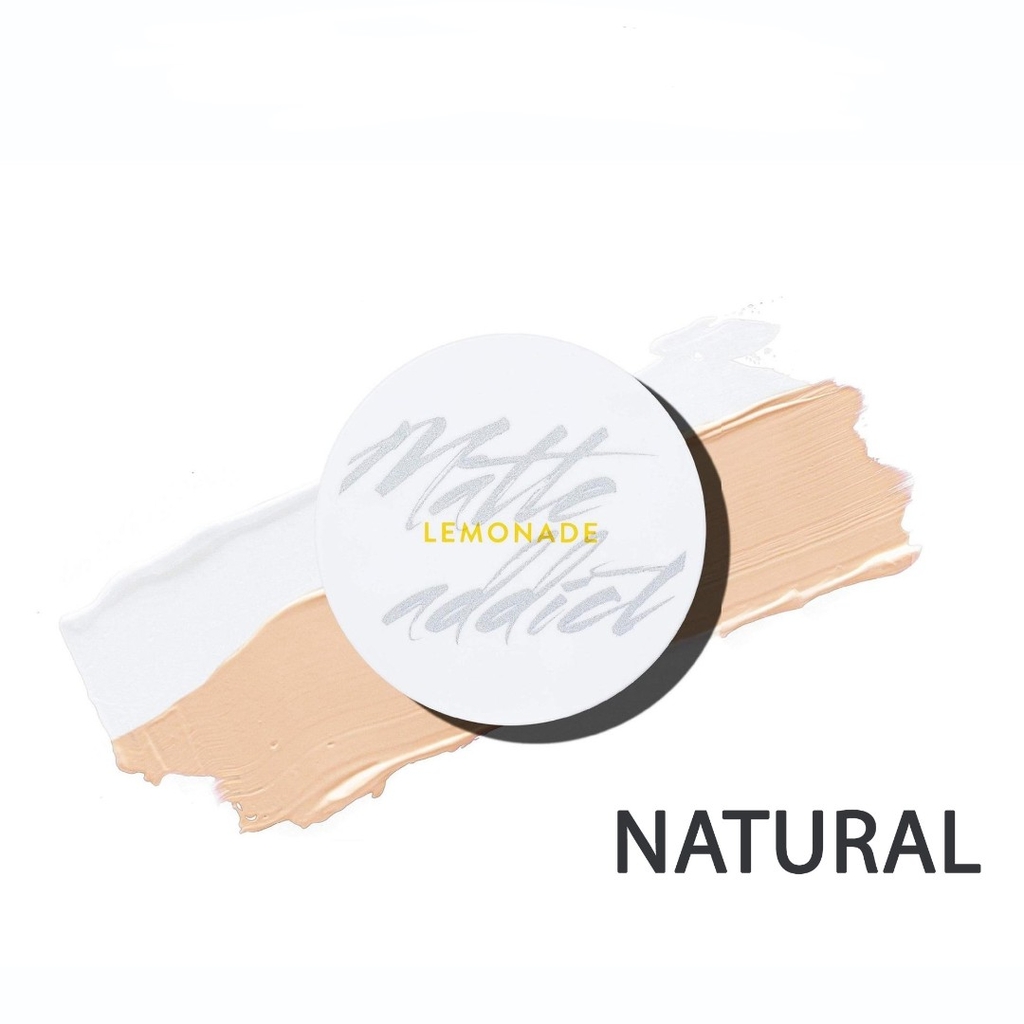 Phấn Nước Kiềm Dầu, Che Phủ Tốt Lemonade Matte Addict Dual Cushion SPF 50+/ PA+++