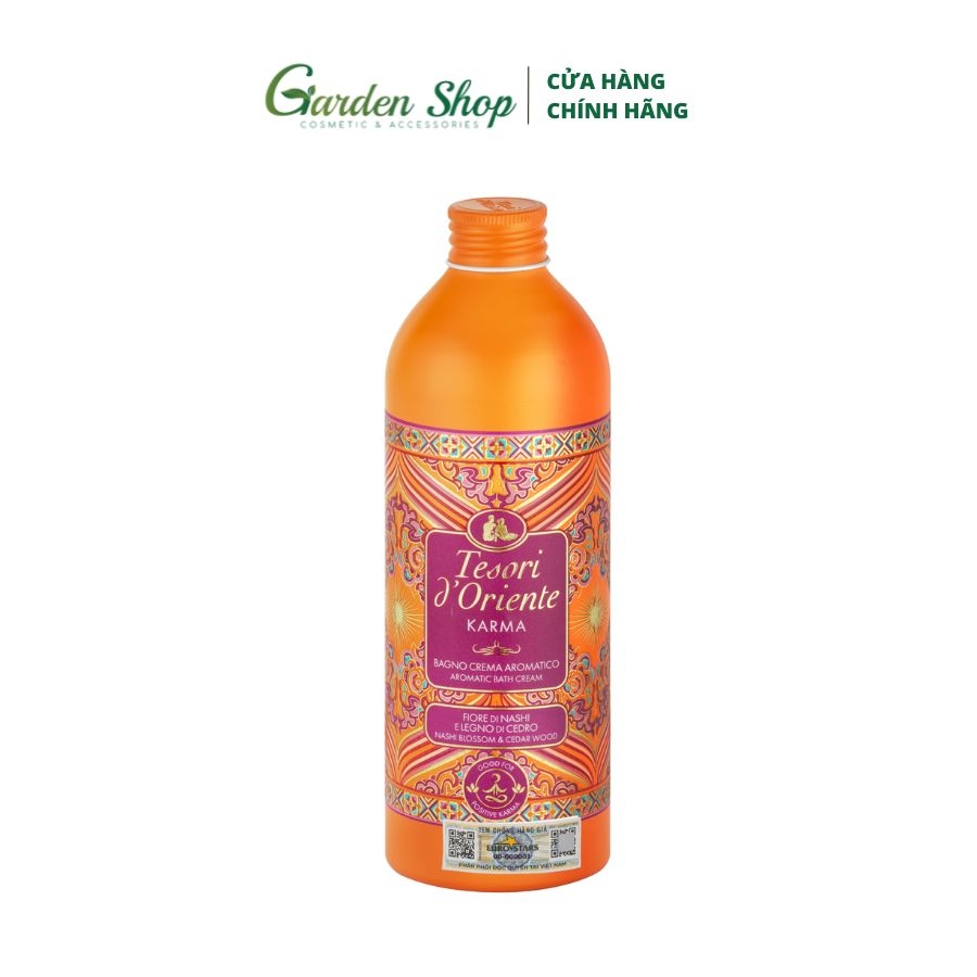 Sữa Tắm Hương Nước Hoa Tesori D'Oriente 500ml