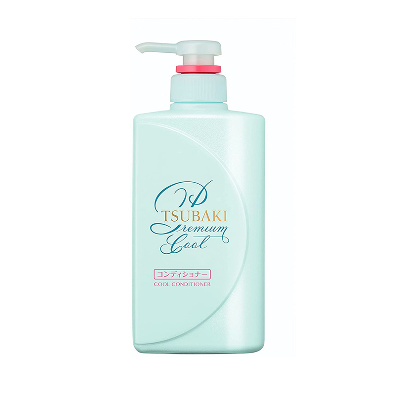 Bộ Gội Xả Phục Hồi Hư Tổn, Sạch Dầu Mát Lạnh Tsubaki Premium Cool 490ml