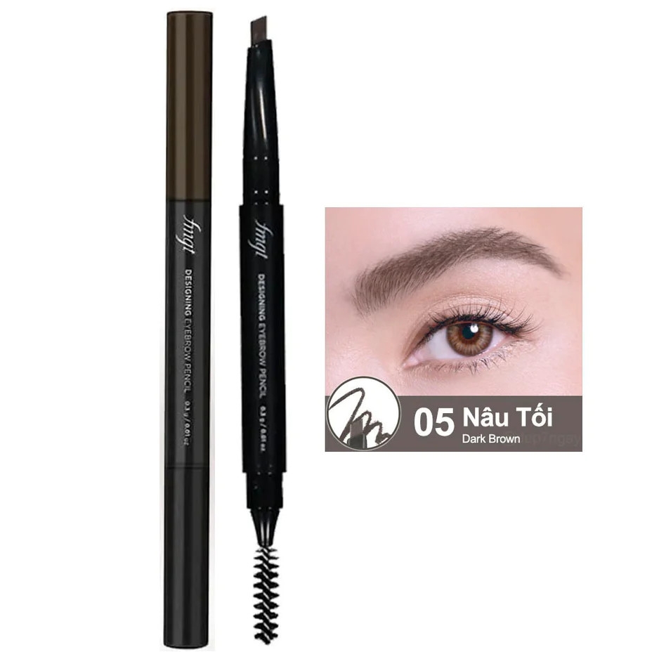 Chì Kẻ Mày 2 Đầu The Face Shop Designing Eyebrow Pencil
