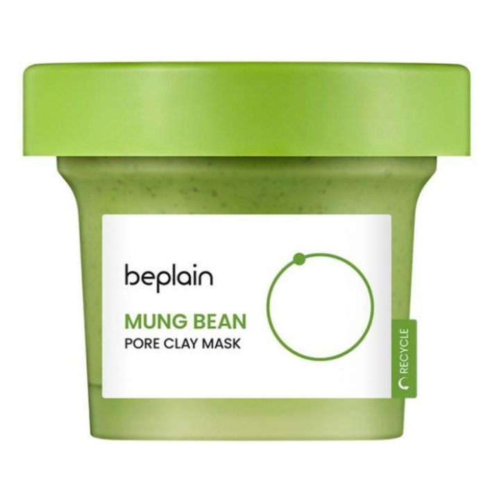 Mặt Nạ Đất Sét Đậu Xanh Thải Độc & Làm sạch Beplain Mung Bean Pore Clay Mask 120ml