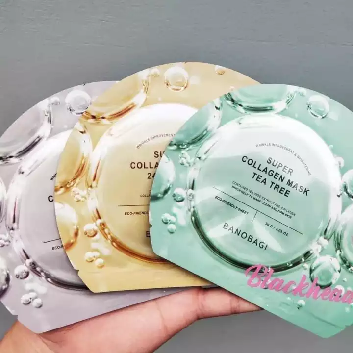 Mặt Nạ Banobagi Super Collagen Mask Wrinkle Improvement & Brightening 30g