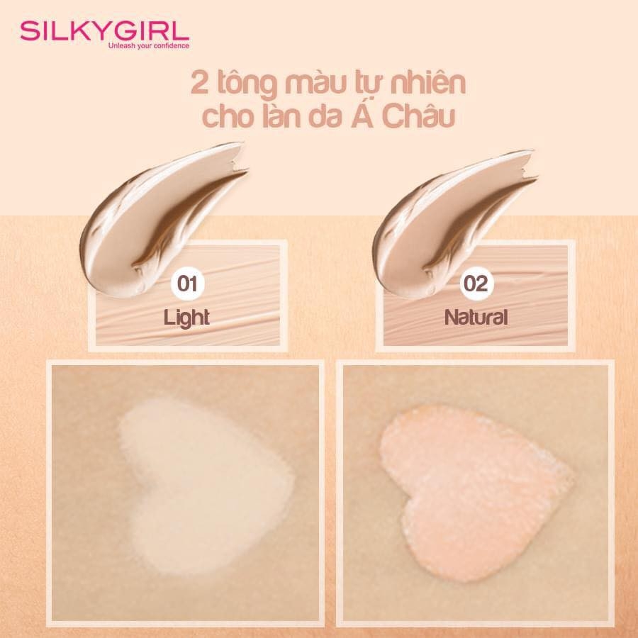 Kem Che Khuyết Điểm Che Phủ Mịn Mượt Silkygirl Fix It Liquid Concealer 2ml
