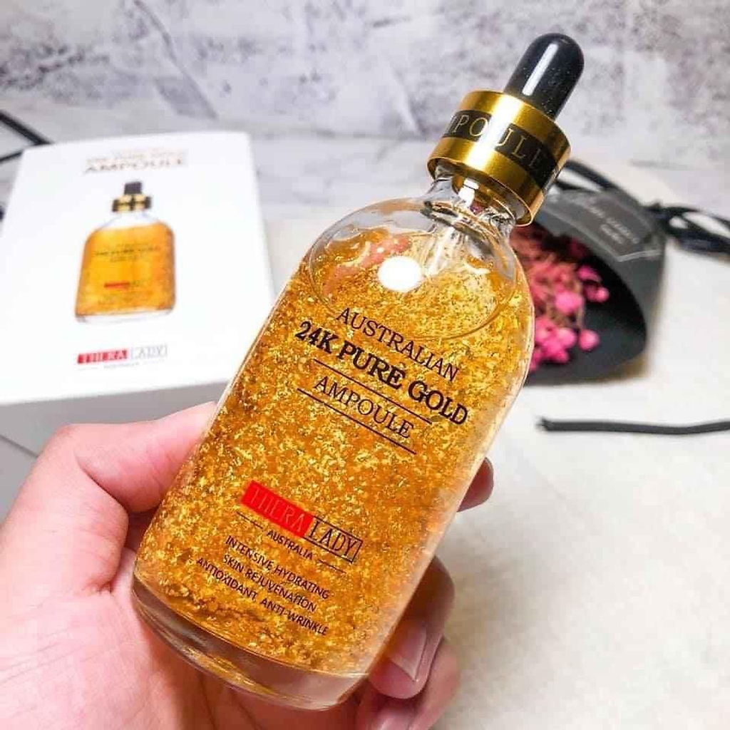 Tinh chất dưỡng da vàng 24k TheraLady Australian 24k Pure Gold Ampoule 100ml