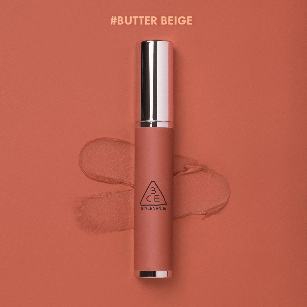 Son Kem Lì, Mịn Mượt Môi 3CE Hazy Lip Clay 4g