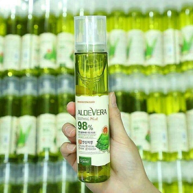 Xịt Khoáng Lô Hội Aloe Vera Soothing Mist 98% 150ml