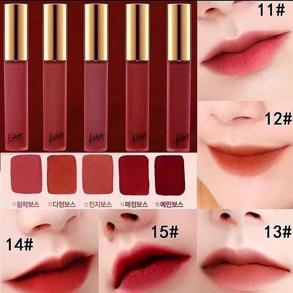 Son Kem Lì, lên Màu Siêu Chuẩn Bbia Last Velvet Lip Tint 5g