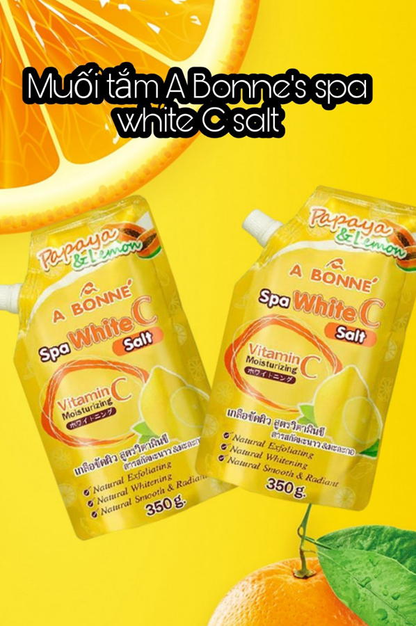 Muối Tắm Tẩy Tế Bào Chết A Bonne' Spa Milk Salt Thái Lan 350g