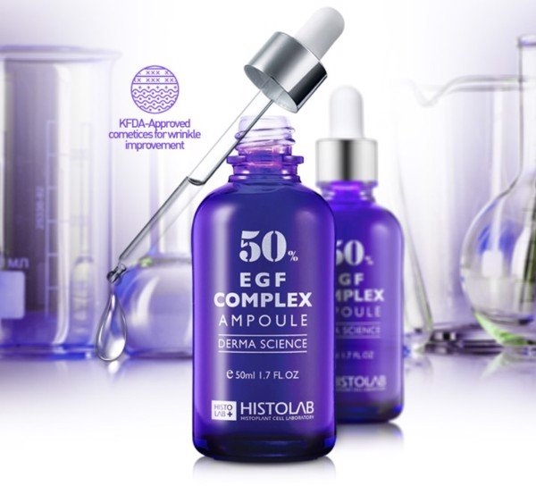 Tinh Chất Tế Bào Gốc Trẻ Hóa Da Histolab 50% EGF Complex Ampoule Derma Science 50ml