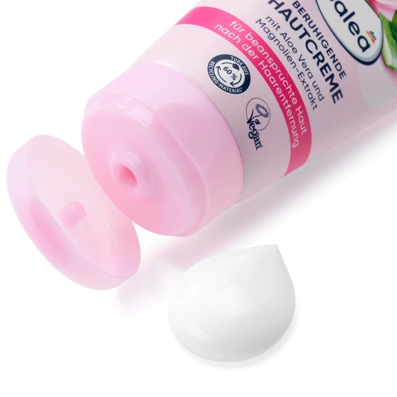 Kem Dưỡng Ẩm Sau Wax, Cạo Lông - Ức Chế Mọc Lông Balea Beruhigende Haut Creme 125ml