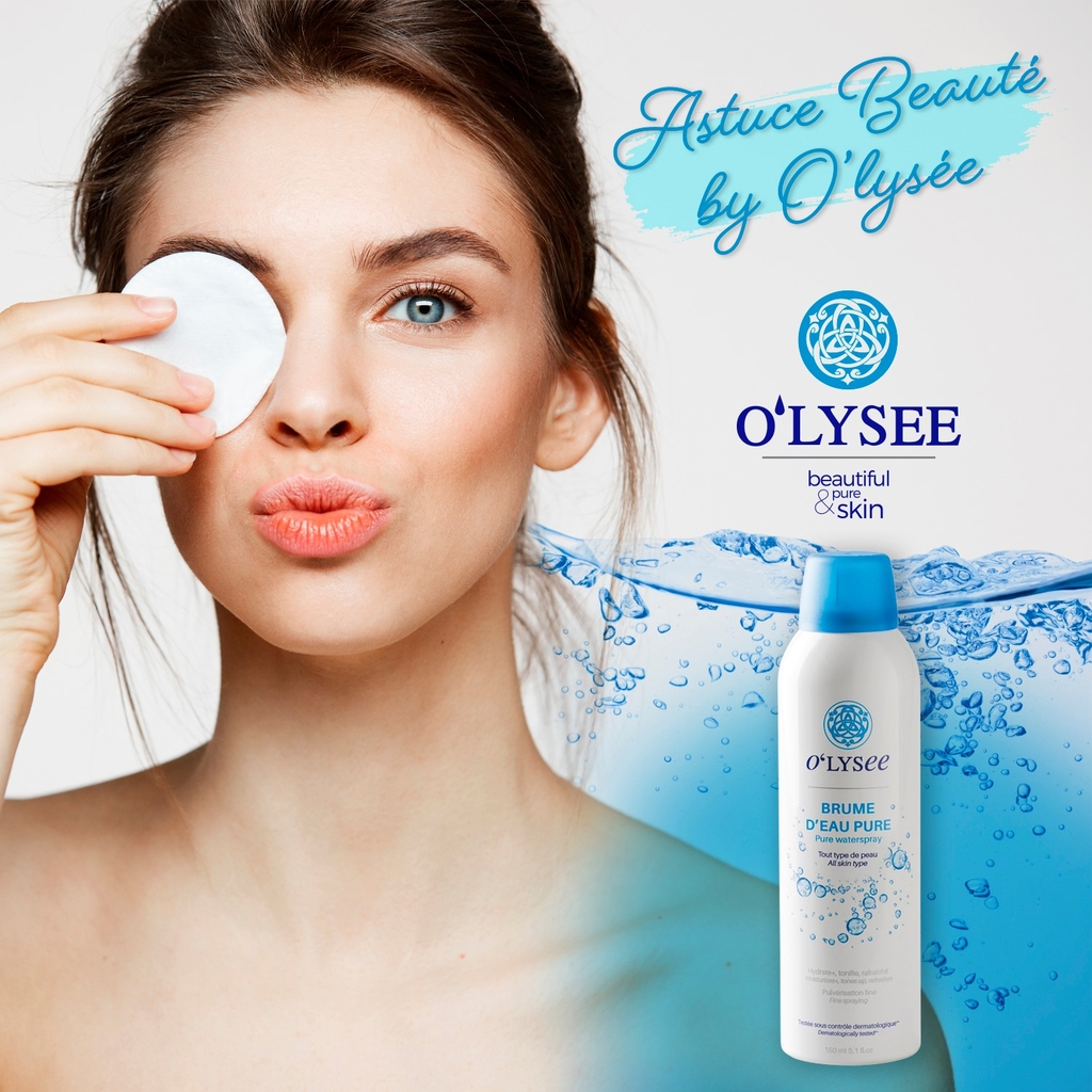 Xịt Khoáng O'Lysee Dưỡng Da Pure Waterspray 150ml