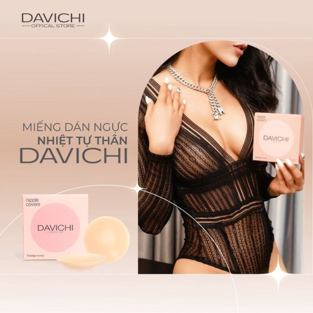 Dán Ngực Nhiệt Tự Thân Tái Sử Dụng Nhiều Lần Davichi ( 2 cặp)