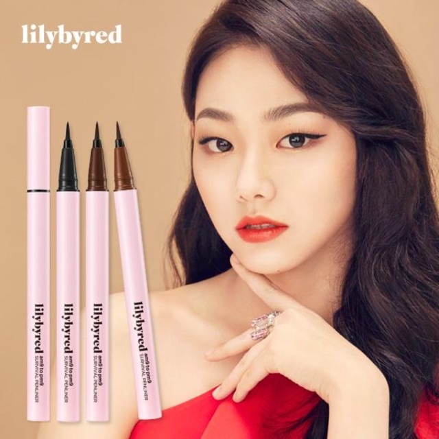 Bút Kẻ Mắt Nước Siêu Mảnh, Chống Trôi Lilybyred am9 to pm9 Survival Pen Liner 0.6g