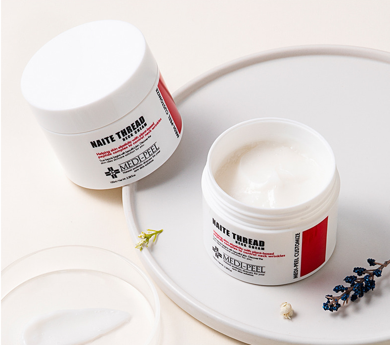 Kem Dưỡng Chống Lão Hóa Chuyên Sâu Cho Vùng Da Cổ Medi-Peel Naite Thread Neck Cream 100ml