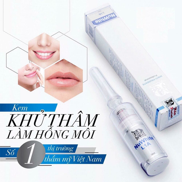Kem trị thâm môi Nuwhite L1A Mibiti Prudente 5ml