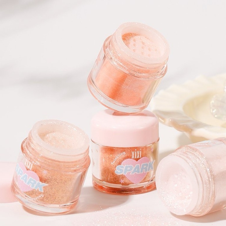 Nhũ Mắt Bắt Sáng Long Lanh Xixi Spark Dearm Clear Flash Highlighter Powder 2g