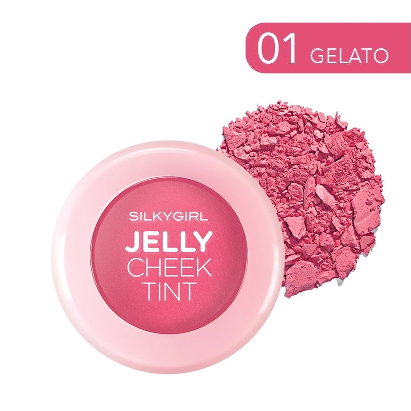 Phấn Má Hồng Dạng Thạch Bền Màu Lâu Trôi Silkygirl Jelly Cheek Tint 3g