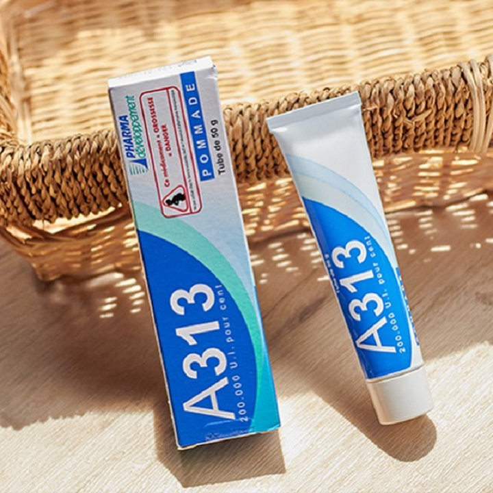 Kem Ngừa Mụn, Chống Lão Hóa, Giảm Nếp Nhăn A313 Pommade Retinol Cream 50g