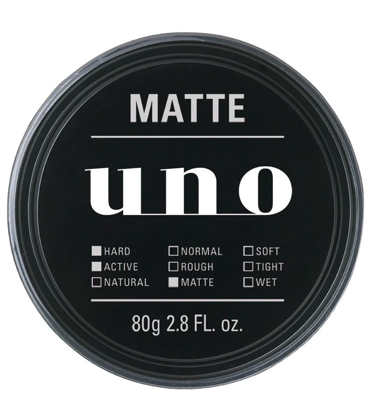 Sáp Vuốt Tóc Tạo Kiểu Định Hình Mạnh Mẽ Matte Effector UNO 80g