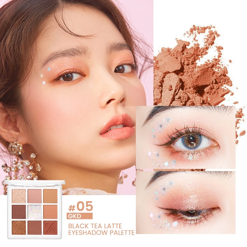 Bảng Phấn Mắt Chống Thấm Nước, Lâu Trôi Focallure 9 Ô FA167 9g