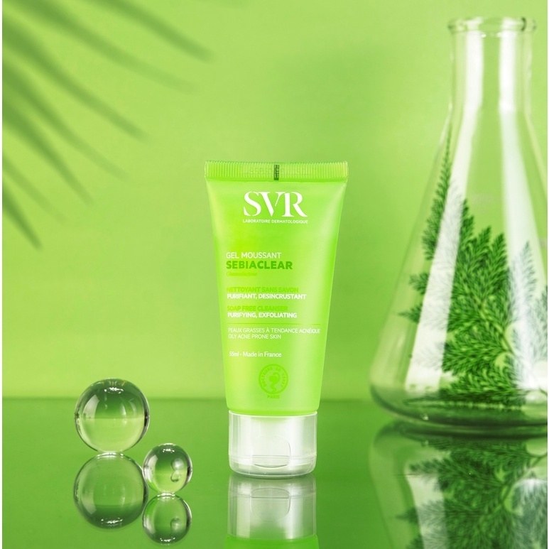 Sữa Rửa Mặt Dạng Gel Không Chứa Xà Phòng Dành Cho Da Dầu SVR Sebiaclear Gel Moussant