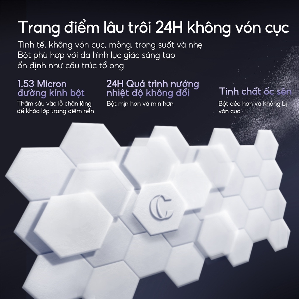 Phấn Nén Kiềm Dầu, Chống Nước Lâu Trôi Carslan Black Magnet Soft Mist Powder 8g (01 vỏ đen) - Trong suốt
