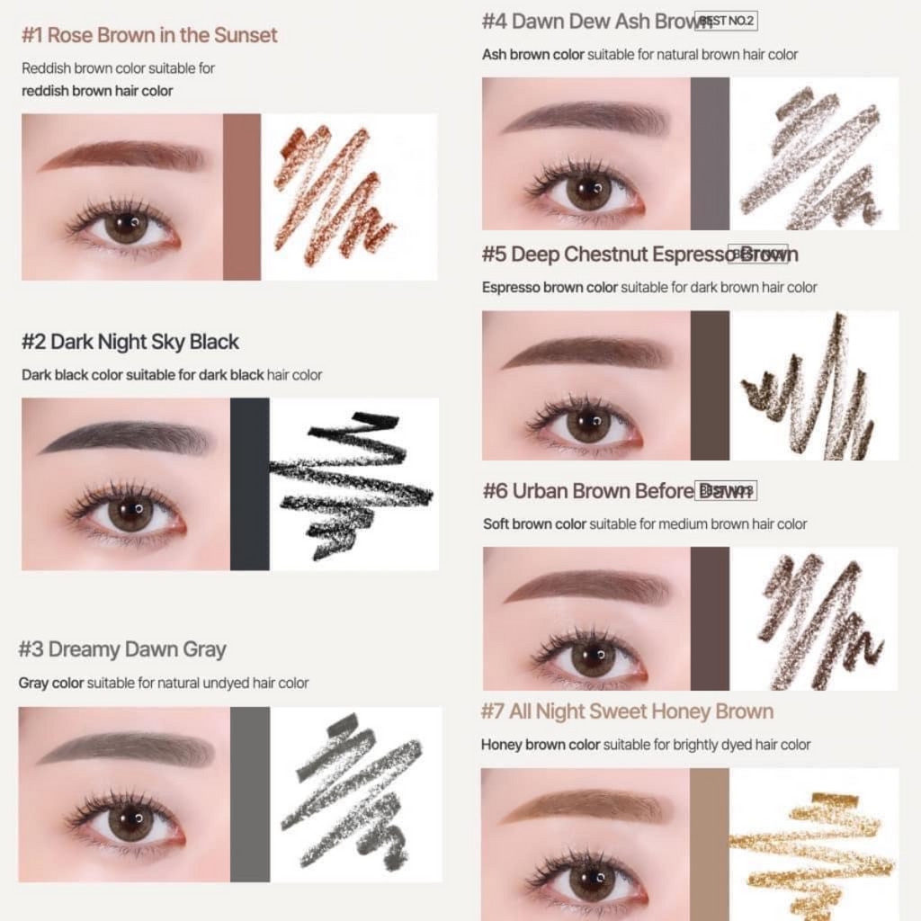 Chì Kẻ Chân Mày Innisfree Auto Eyebrow Pencil 0.3g