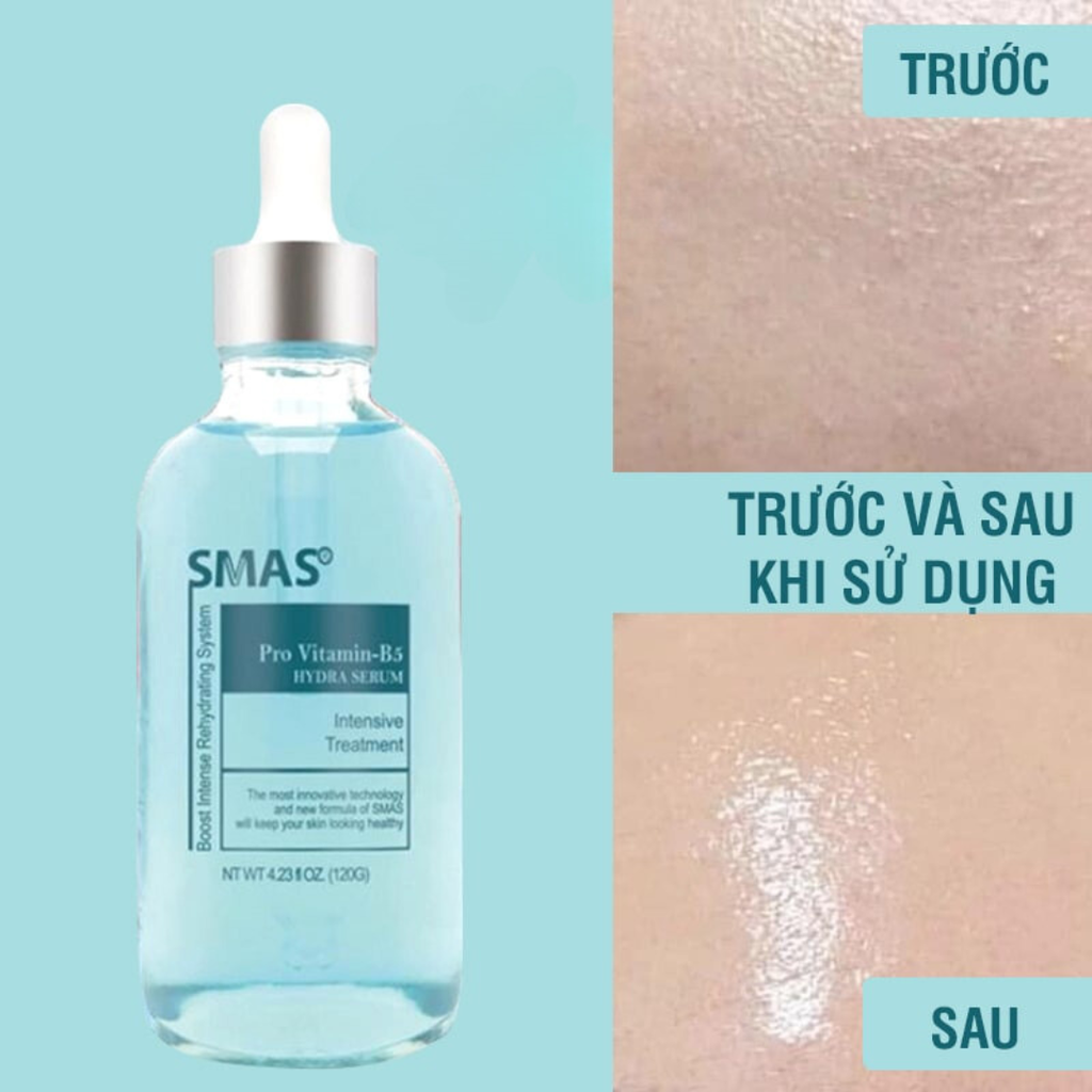 Serum cấp ẩm, phục hồi da SMAS Pro Vitamin B5 Hydra Serum 120g