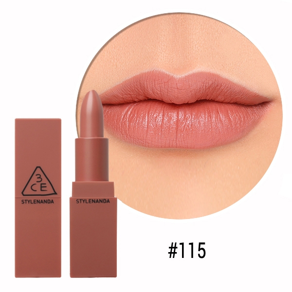 Son Thỏi Lì 3CE Mood Recipe Matte Lip Color 3.5g