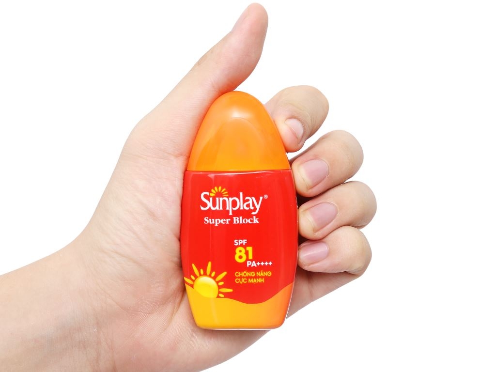 Sữa Chống Nắng Cực Mạnh Sunplay Super Block SPF81 PA++++ 30g