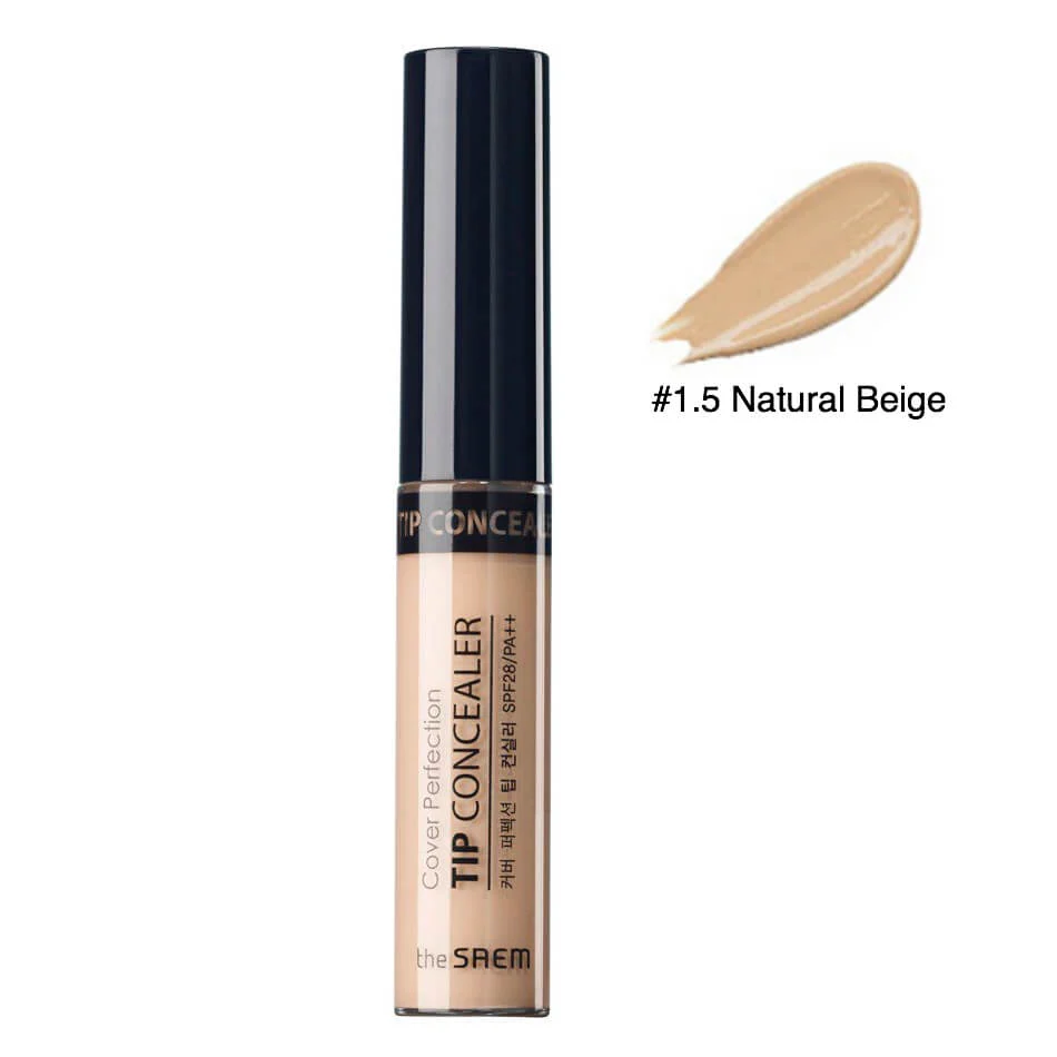 Kem Che Khuyết Điểm The Saem Cover Perfection Tip Concealer SPF28 PA++
