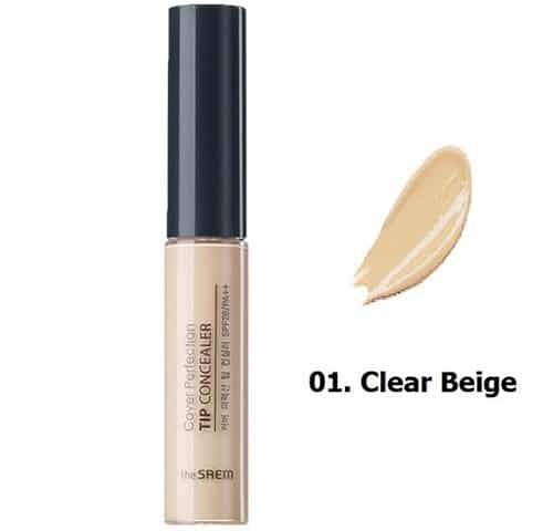 Kem Che Khuyết Điểm The Saem Cover Perfection Tip Concealer SPF28 PA++