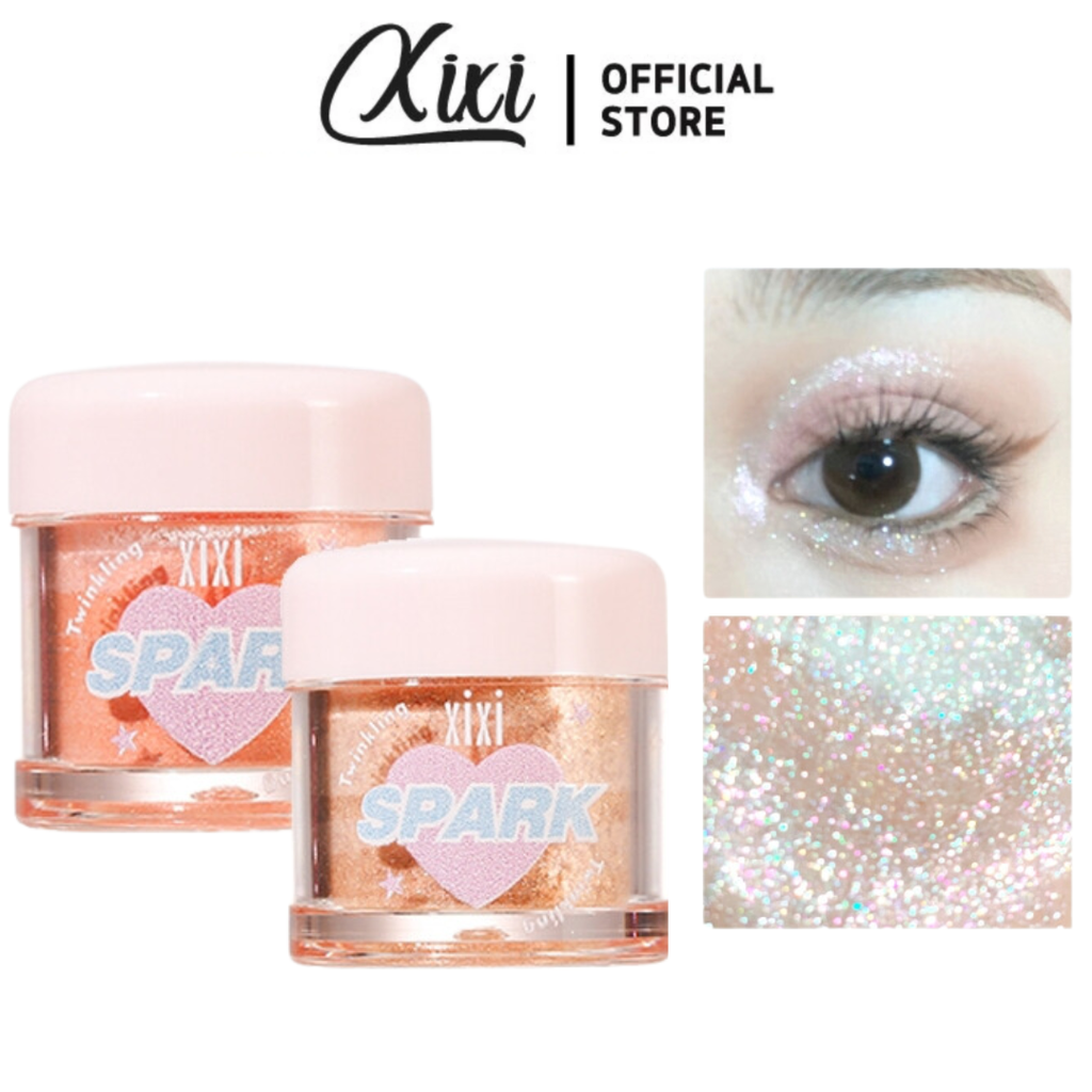 Nhũ Mắt Bắt Sáng Long Lanh Xixi Spark Dearm Clear Flash Highlighter Powder 2g