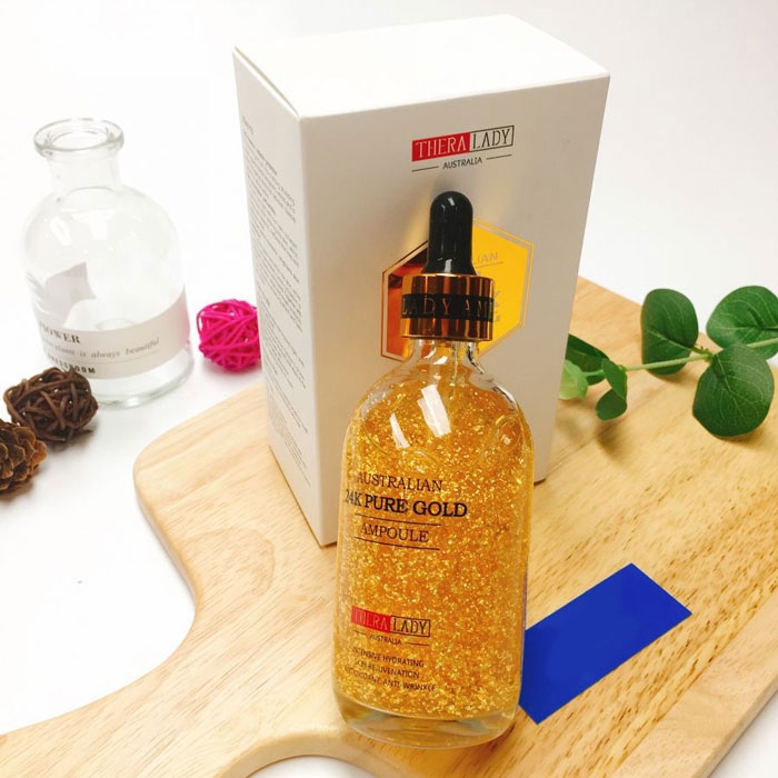 Tinh chất dưỡng da vàng 24k TheraLady Australian 24k Pure Gold Ampoule 100ml