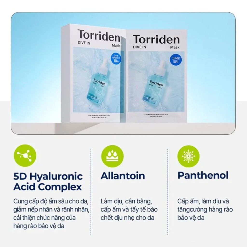 Mặt Nạ Giấy Torriden Mask 27ml