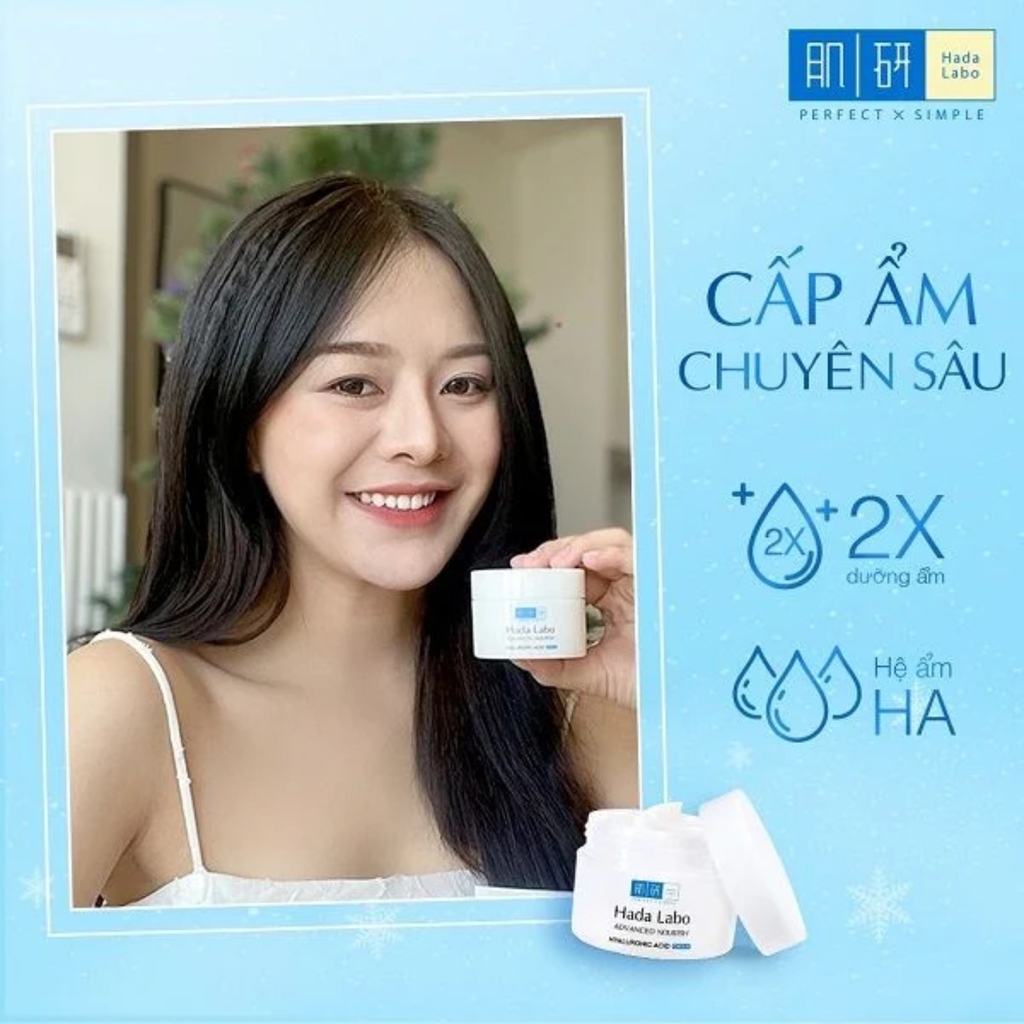 Kem Dưỡng Ẩm Hada Labo Advanced Nourish Hyaluron Cream 50g