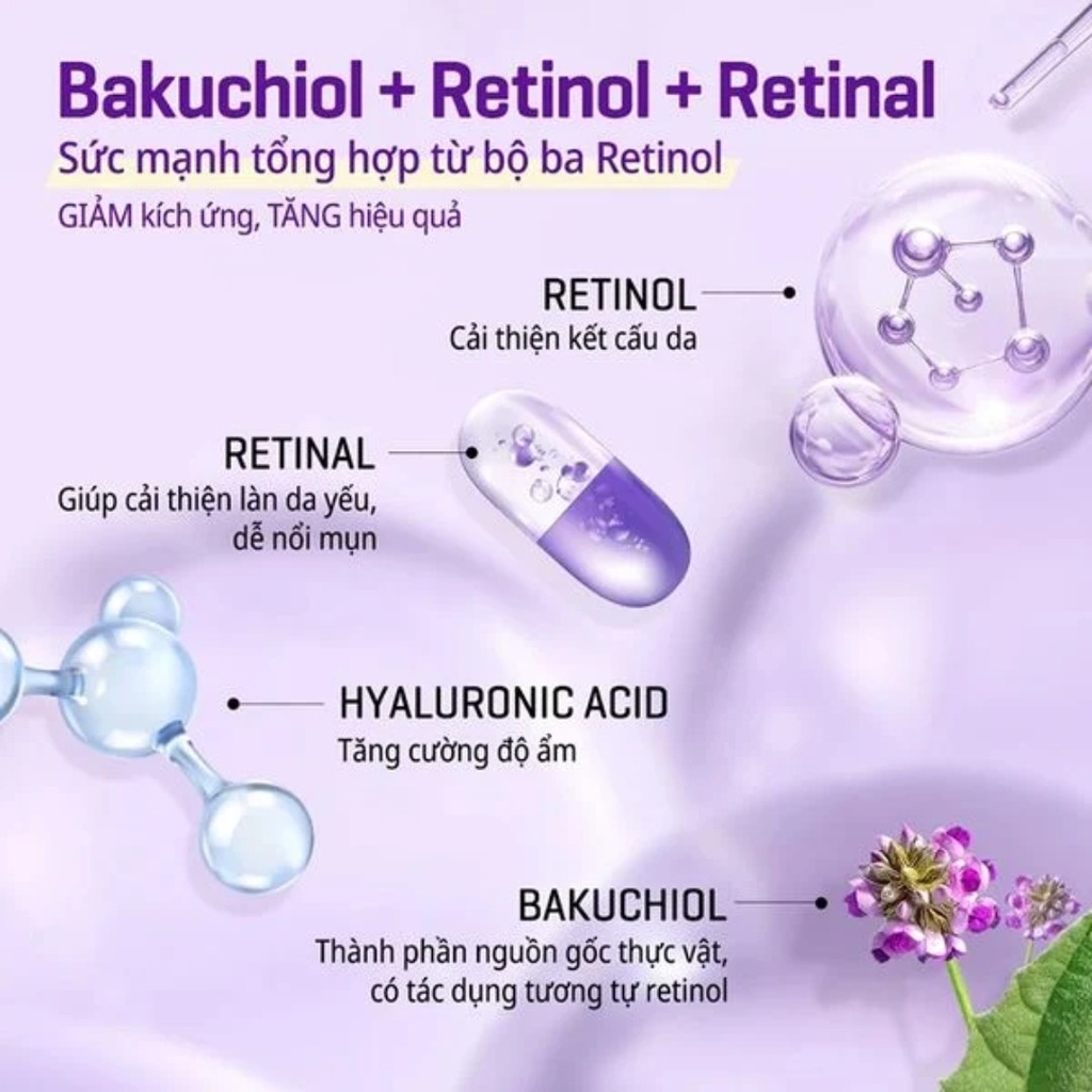 Mặt Nạ Giấy Retinol Chống Lão Hóa Some By Mi Retinol Intense Reactivating Mask 22g