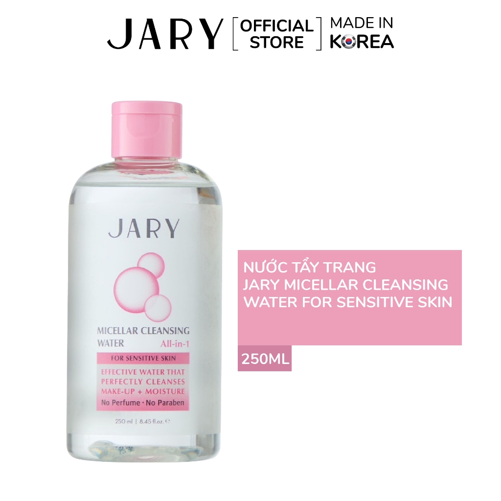 Nước Tẩy Trang Jary Micellar Cleansing Water 250ml