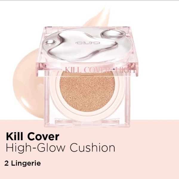 Cushion Che Phủ Toàn Bộ Lâu Trôi Cho Mọi Loại Da Cushion Clio Kill Cover High Glow 15g